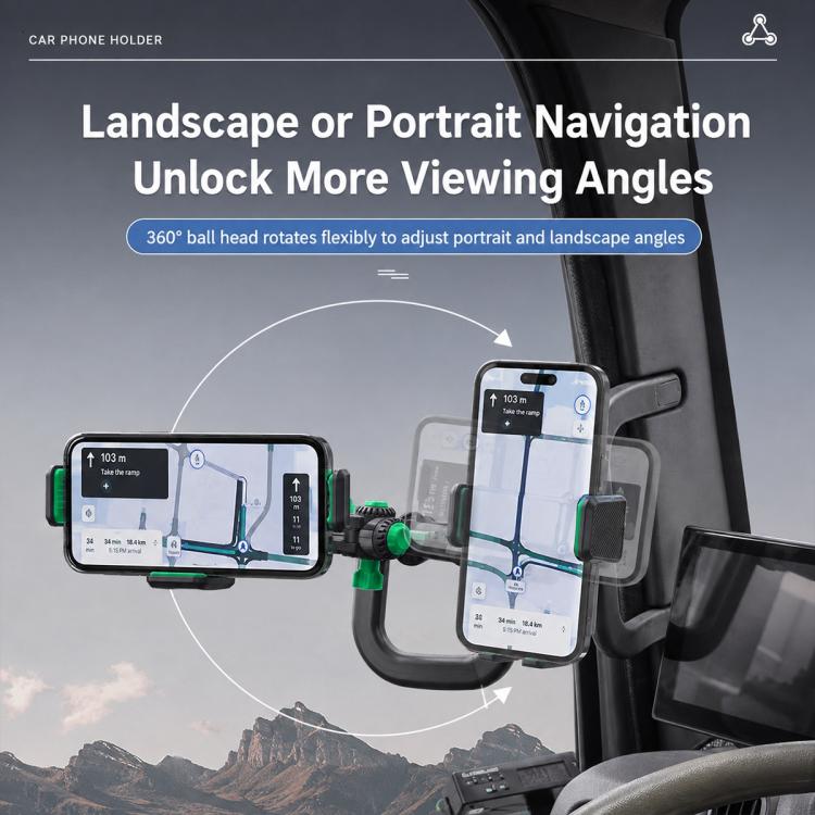 Supporto antivibrante per autocarri pesanti, Phone Clip, Tablet Clip