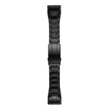 Cinturino per orologio a sgancio rapido in lega di titanio con cinque perline, For Garmin 22mm, For Garmin 26mm