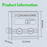 Tachimetro per moto ZSB-03BL, tachimetro per tosaerba