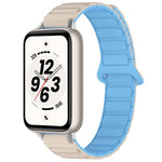 Cinturino per orologio in silicone con fibbia magnetica a forma di I e chiusura inversa, For Honor Band 11 / Band 11 Pro