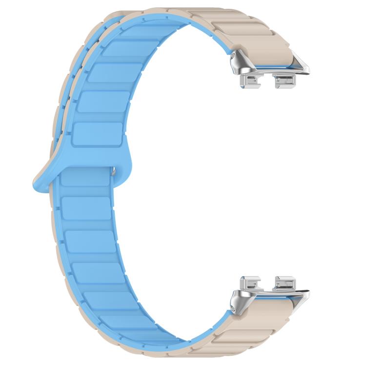 Cinturino per orologio in silicone con fibbia magnetica a forma di I e chiusura inversa, For Honor Band 11 / Band 11 Pro