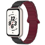 Cinturino per orologio in silicone con fibbia magnetica a forma di I e chiusura inversa, For Honor Band 11 / Band 11 Pro