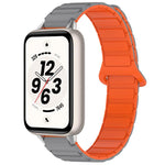 Cinturino per orologio in silicone con fibbia magnetica a forma di I e chiusura inversa, For Honor Band 11 / Band 11 Pro
