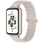 Cinturino per orologio in silicone con fibbia magnetica a forma di I e chiusura inversa, For Honor Band 11 / Band 11 Pro