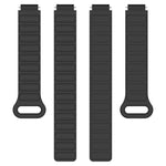Cinturino per orologio in silicone con fibbia magnetica a forma di I e chiusura inversa, For Honor Band 11 / Band 11 Pro