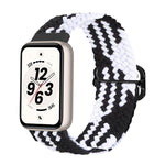 Cinturino per orologio in nylon intrecciato con chiusura scorrevole regolabile., For Honor Band 11 / Band 11 Pro