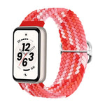 Cinturino per orologio in nylon intrecciato con chiusura scorrevole regolabile., For Honor Band 11 / Band 11 Pro