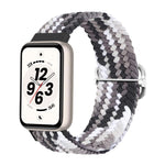 Cinturino per orologio in nylon intrecciato con chiusura scorrevole regolabile., For Honor Band 11 / Band 11 Pro
