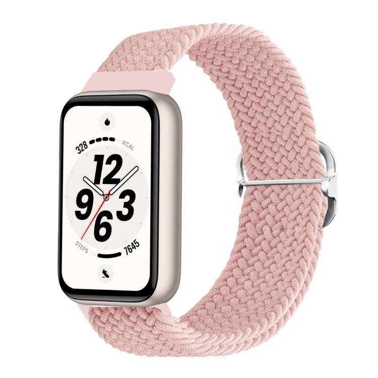 Cinturino per orologio in nylon intrecciato con chiusura scorrevole regolabile., For Honor Band 11 / Band 11 Pro