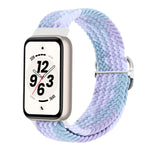 Cinturino per orologio in nylon intrecciato con chiusura scorrevole regolabile., For Honor Band 11 / Band 11 Pro