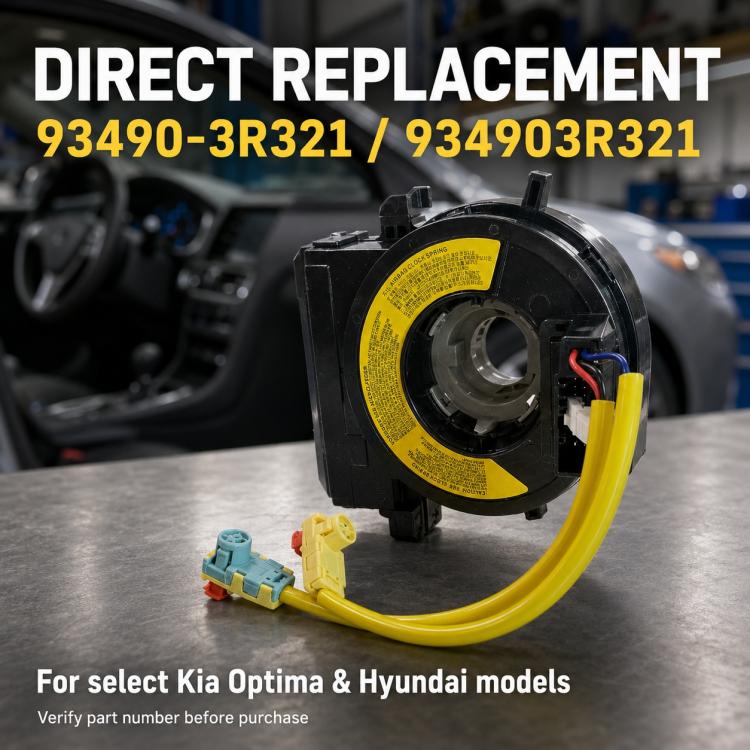 Cavo a spirale per airbag del volante auto con funzione di riscaldamento 93490-3R321, For Kia Optima 2011-2013