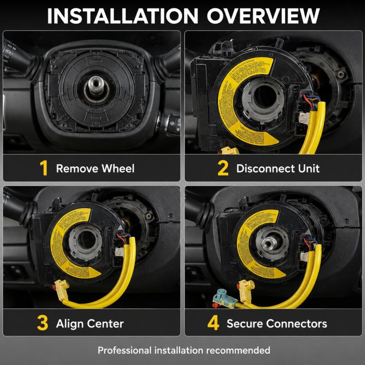 Cavo a spirale per airbag del volante auto con funzione di riscaldamento 93490-3R321, For Kia Optima 2011-2013