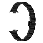 Cinturino per orologio sottile in acciaio inossidabile con fibbia a farfalla in metallo., For Honor Band 11 / Band 11 Pro