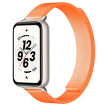 Cinturino per orologio in silicone morbido magnetico con texture a litchi, For Honor Band 11 / Band 11 Pro