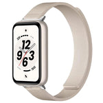 Cinturino per orologio in silicone morbido magnetico con texture a litchi, For Honor Band 11 / Band 11 Pro