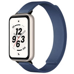 Cinturino per orologio in silicone morbido magnetico con texture a litchi, For Honor Band 11 / Band 11 Pro