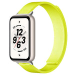 Cinturino per orologio in silicone morbido magnetico con texture a litchi, For Honor Band 11 / Band 11 Pro