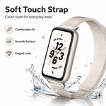 Cinturino per orologio in silicone morbido magnetico con texture a litchi, For Honor Band 11 / Band 11 Pro
