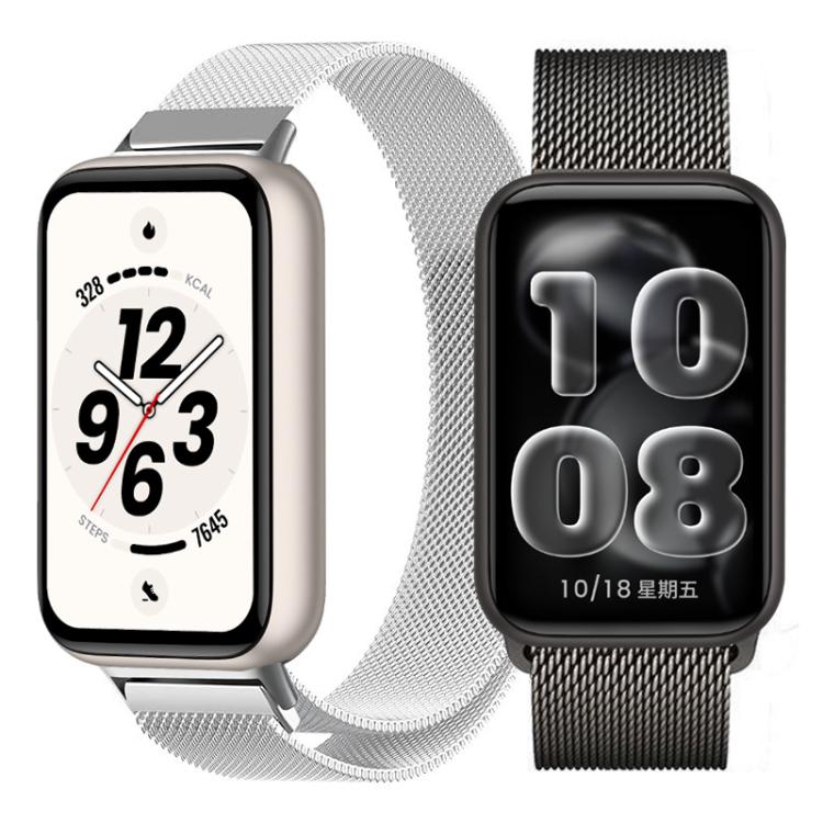 Cinturino per orologio Milanese magnetico in acciaio inossidabile, For Honor Band 11 / Band 11 Pro