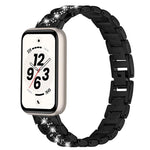 Cinturino per orologio in metallo con tre perline, For Honor Band 11 / Band 11 Pro