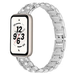 Cinturino per orologio in metallo con tre perline, For Honor Band 11 / Band 11 Pro
