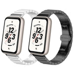 Cinturino per orologio in acciaio inossidabile con chiusura a farfalla a una perlina., For Honor Band 11 / Band 11 Pro