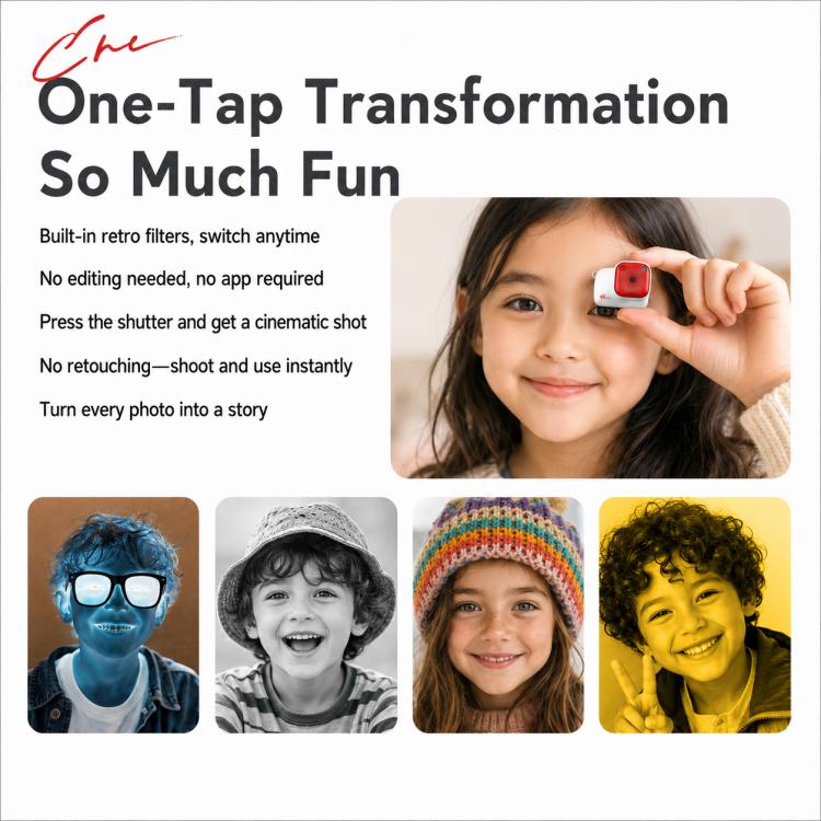 Mini fotocamera lifestyle S167 da 2 MP HD con schermo a colori da 1,47 pollici, No Memory, 8G, 16G, 32G