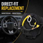 Cavo a spirale per airbag del volante auto 68067552AK, For Dodge Journey 2011-2018