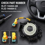 Cavo a spirale per airbag del volante auto HL3T14A664AB, For Ford Expedition