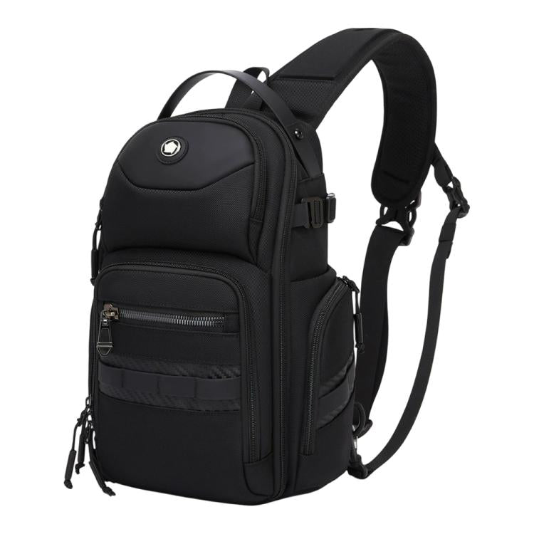 OZUKO Borsa a tracolla da uomo di grande capacità, 11 litri, ideale per attività all'aperto, tecnologia e pendolarismo.
