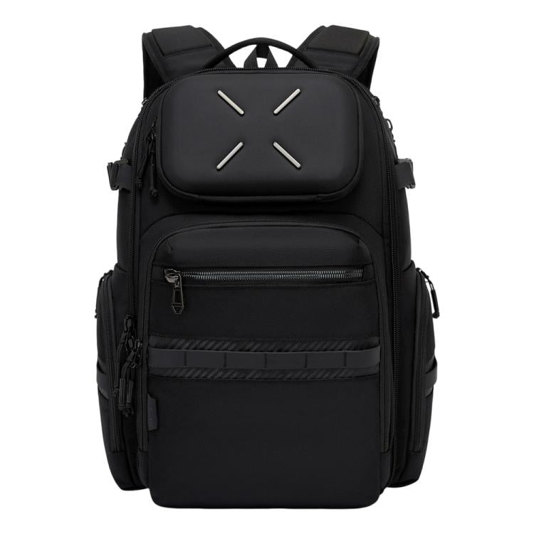 Zaino da uomo OZUKO di grande capacità, impermeabile, ideale per laptop, pendolarismo e scuola.