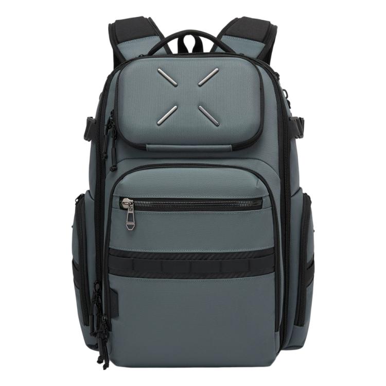 Zaino da uomo OZUKO di grande capacità, impermeabile, ideale per laptop, pendolarismo e scuola.