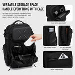 Zaino da uomo OZUKO di grande capacità, impermeabile, ideale per laptop, pendolarismo e scuola.