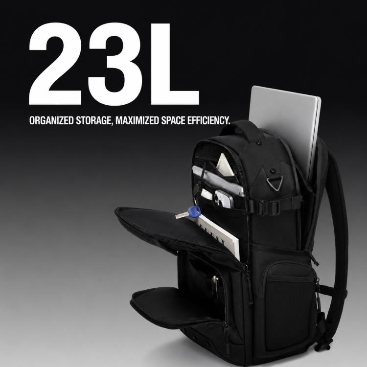 OZUKO Borsa per laptop da uomo, grande capacità, zaino tecnologico per pendolari