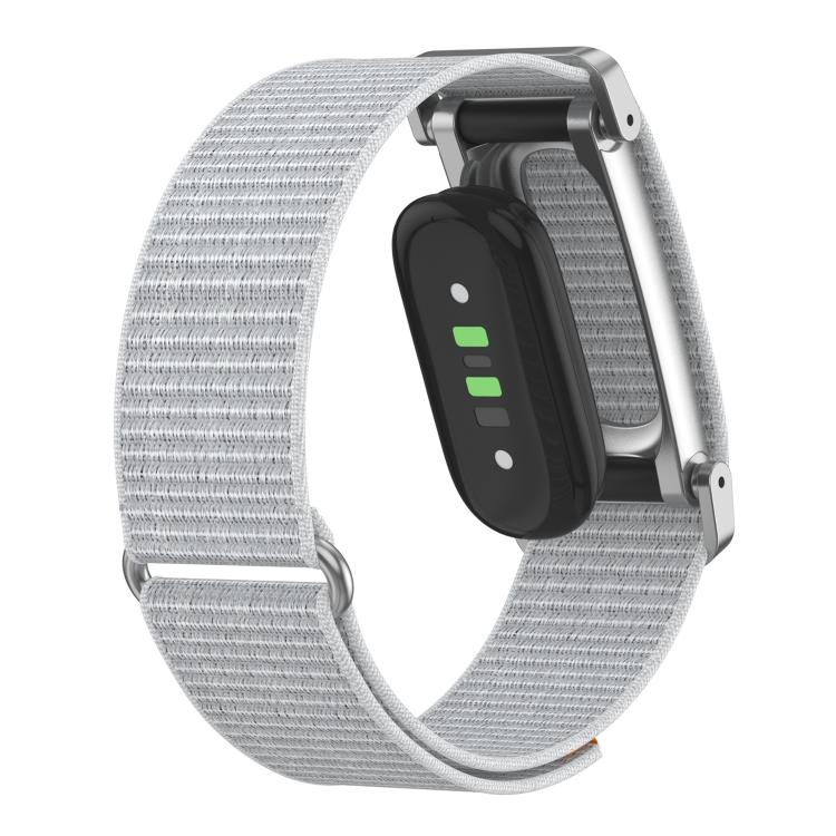 Cinturino per orologio xDfind in nylon traspirante con cassa in metallo, filato di piuma integrato e lavorazione a immersione., For Google Fitbit Air