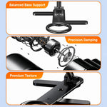 D73-1 Supporto magnetico per telefono pieghevole a doppia faccia, girevole a 360 gradi, per un utilizzo in qualsiasi situazione