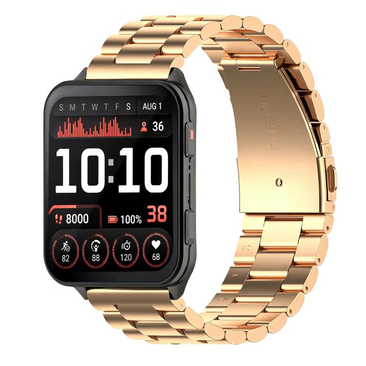 Cinturino per orologio xDfind Three Beads in acciaio inossidabile, For Garmin Venu X1