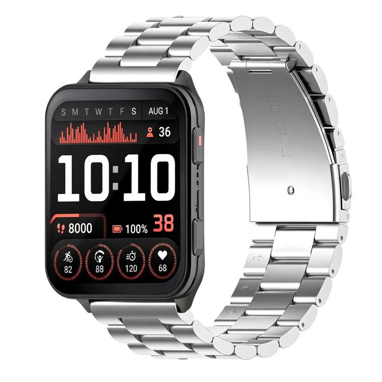 Cinturino per orologio xDfind Three Beads in acciaio inossidabile, For Garmin Venu X1