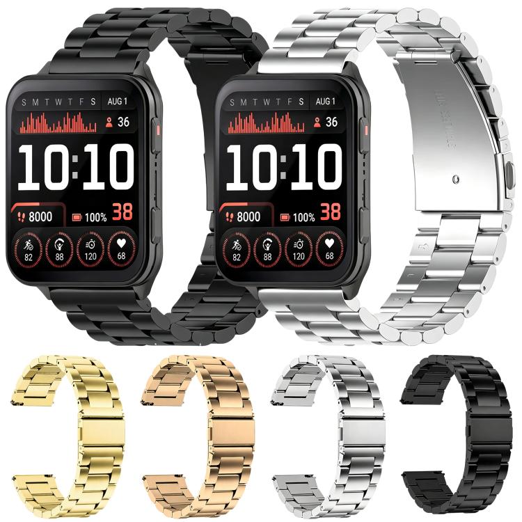 Cinturino per orologio xDfind Three Beads in acciaio inossidabile, For Garmin Venu X1