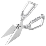Forbici da cucina multifunzione per pollame LsCook in acciaio inossidabile 3Cr13, Kitchen Poultry Shears