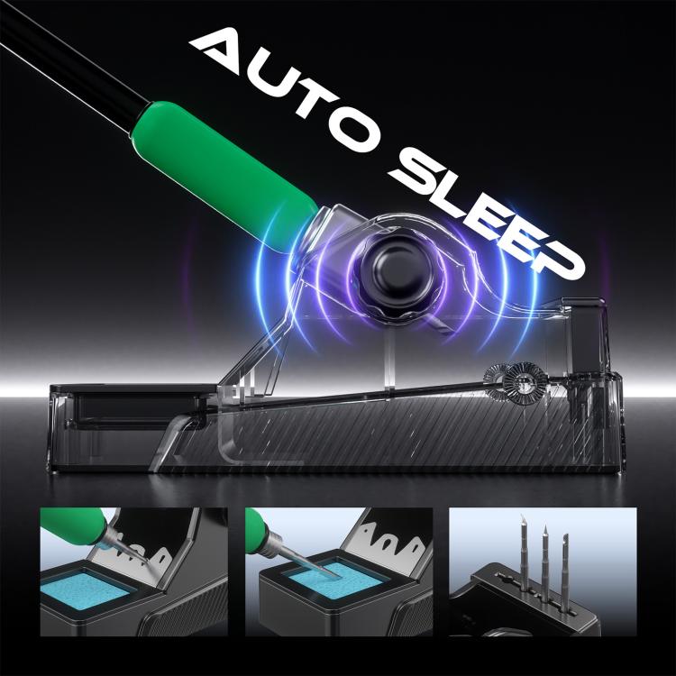 MECHANIC AirNova MAX 1200W Stazione di rilavorazione per saldatura ad aria calda a doppia stazione con controllo intelligente e controllo intelligente, EU Plug, US Plug
