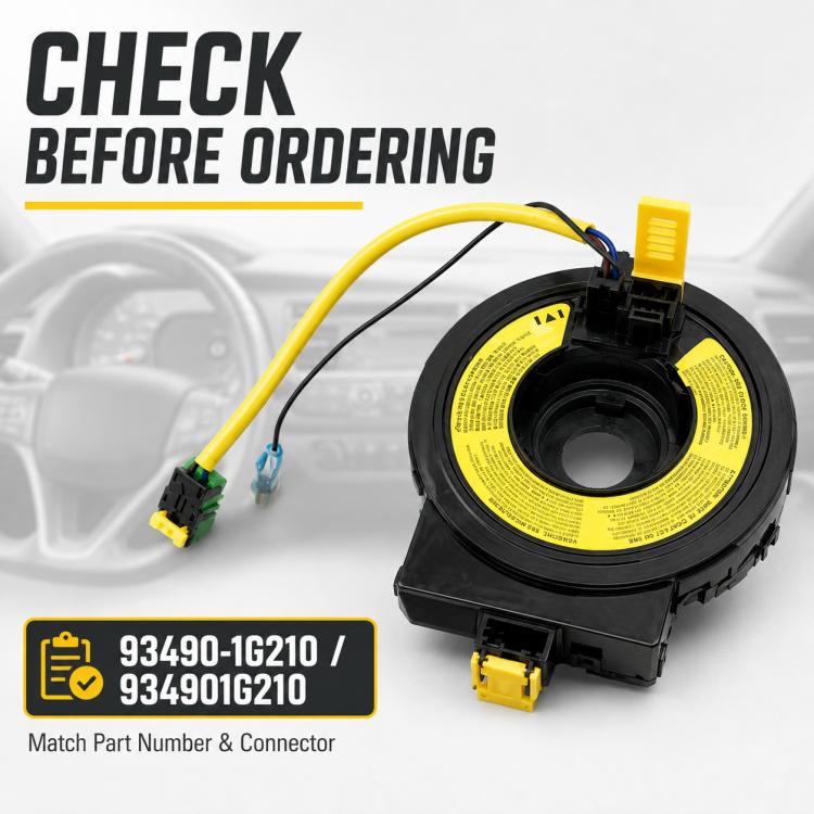 Cavo a spirale per airbag volante auto 93490-1G210, For Kia Rio 2005-2006 / Hyundai Accent 2010