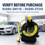 Cavo a spirale per airbag volante auto 934902W110, For Hyundai i40 2012-2017