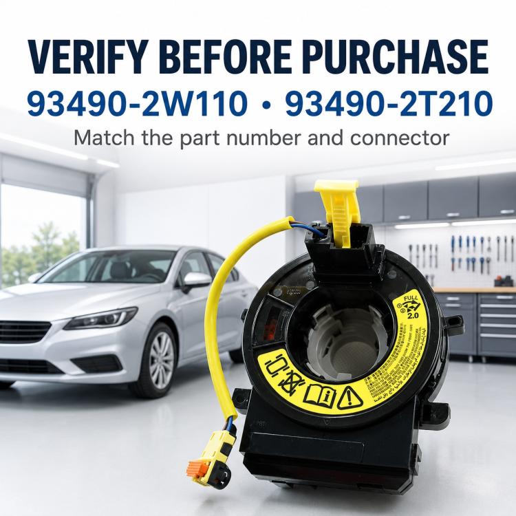 Cavo a spirale per airbag volante auto 934902W110, For Hyundai i40 2012-2017