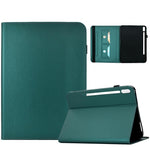 Custodia tablet intelligente in ecopelle per Galaxy Tab S10+ S9 FE+ S9+ e altri