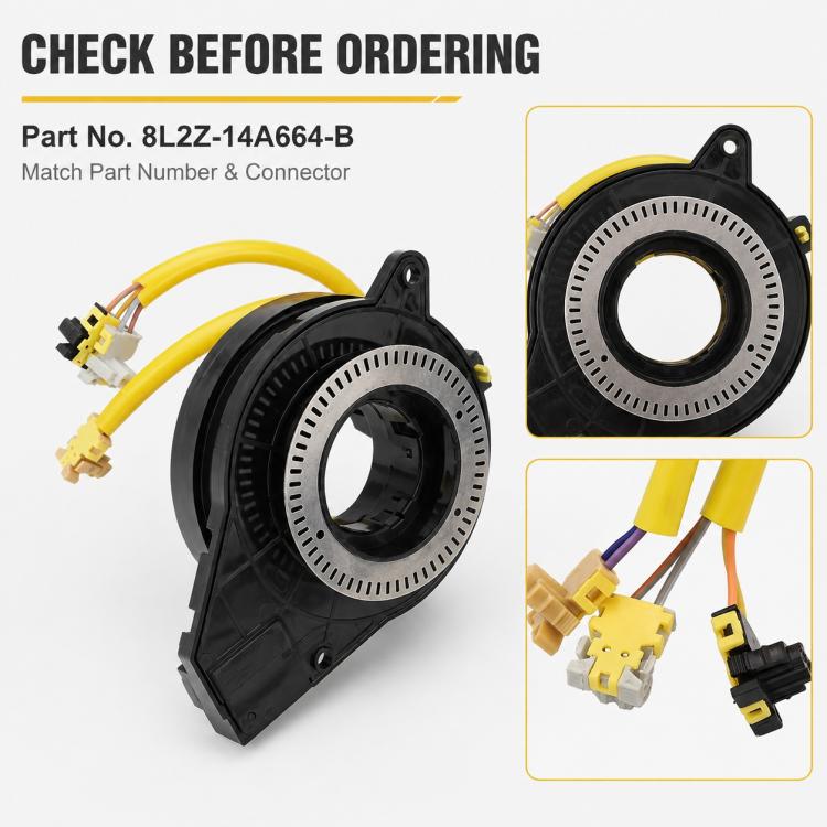 Cavo a spirale per airbag volante auto 8L2Z-14A664-B, For Ford Explorer 2006-2010