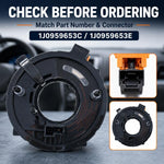 Cavo a spirale per airbag volante auto 1J0959653C, For Volkswagen / Audi