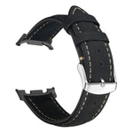Cinturino per orologio xDfind Retro Crazy Horse Texture in pelle vegana, For Galaxy Watch9 / 8 / 8 Classic