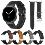 Cinturino per orologio xDfind Retro Crazy Horse Texture in pelle vegana, For Galaxy Watch9 / 8 / 8 Classic