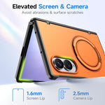 Supporto girevole in metallo custodia ibrida per Galaxy Fold8 Ultra 5G